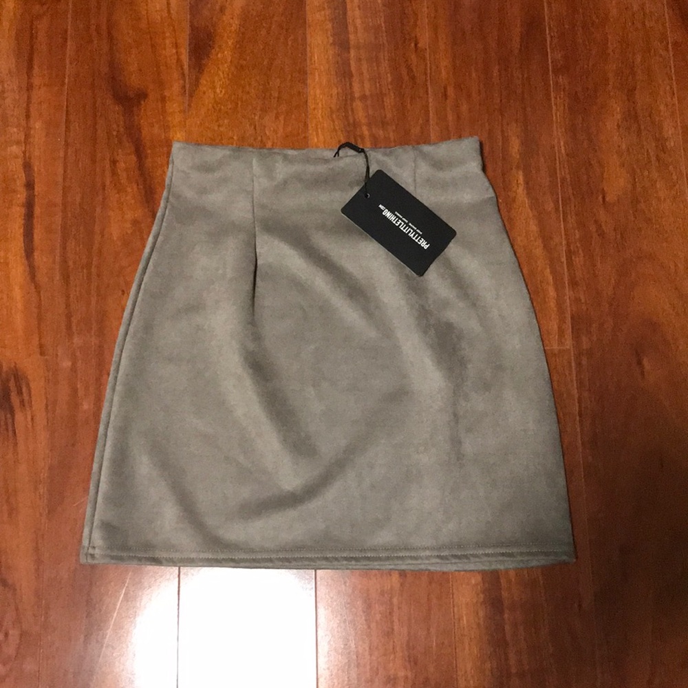 PLT grey skirt